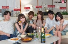 Sdmua-047 6 Men And Women Drinking Orgy At Home
