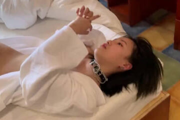 The contrasting bitch was trained by the scumbag in the hotel room-Su Su