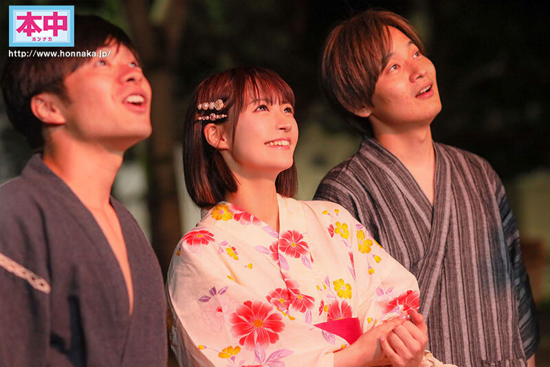 HMN-743 On The Night Of The Fireworks Festival, A Sudden Heavy Rain Drives Me Crazy. I Rushed Into A Love Hotel Room With My xxxhood Friend And Classmate, And We Got Creampied. Natsu Tojo