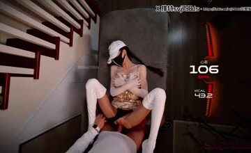 White Boots Flying Cup Hand-Pleasant Series - svj798ds