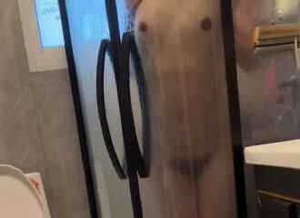 The older brother went out to drive a big truck