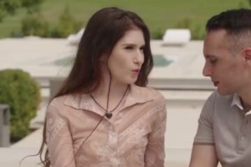 The pure white evil angel brought internal ejaculation